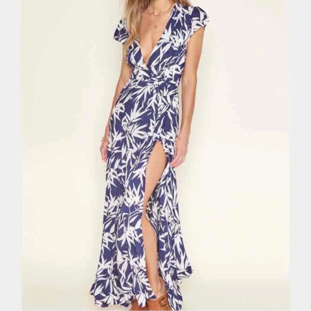 Amuse society blue dress. XS